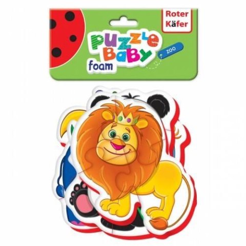 BABY PUZZLE ZESTAW EDUKACYJNY ZOO 16 ELEMENTÓW DLA NAJMŁODSZYCH ROTER KAFER BABY PUZZLE ZESTAW EDUKACYJNY ZOO 16 ELEMENTÓW DLA NAJMŁODSZYCH ROTER KAFER