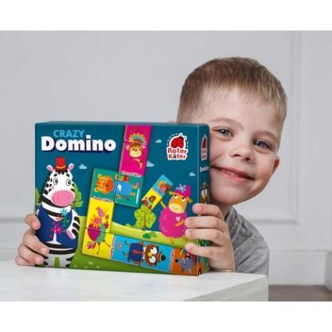 GRA EDUKACYJNA CRAZY DOMINO 2W1 NAUKA LICZENIA ZWIERZĘTA ROTER KAFER GRA EDUKACYJNA CRAZY DOMINO 2W1 NAUKA LICZENIA ZWIERZĘTA ROTER KAFER