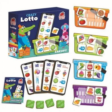 GRA EDUKACYJNA CRAZY LOTTO LISTA ZAKUPÓW SMARTFONY ROTER KAFER GRA EDUKACYJNA CRAZY LOTTO LISTA ZAKUPÓW SMARTFONY ROTER KAFER