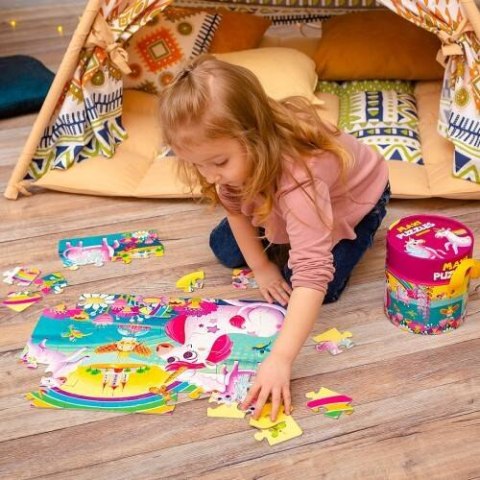 GRA EDUKACYJNA MAXI PUZZLE 2W1 JEDNOROŻCE OBRAZKI UKŁADANKA ROTER KAFER GRA EDUKACYJNA MAXI PUZZLE 2W1 JEDNOROŻCE OBRAZKI UKŁADANKA ROTER KAFER