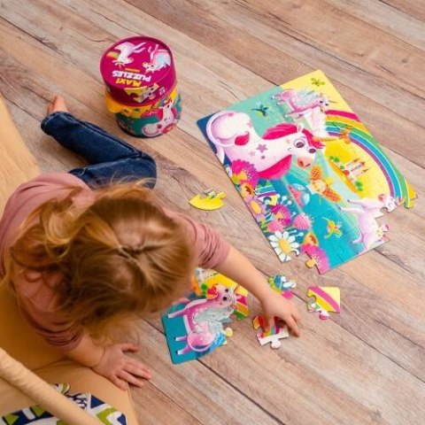 GRA EDUKACYJNA MAXI PUZZLE 2W1 JEDNOROŻCE OBRAZKI UKŁADANKA ROTER KAFER GRA EDUKACYJNA MAXI PUZZLE 2W1 JEDNOROŻCE OBRAZKI UKŁADANKA ROTER KAFER