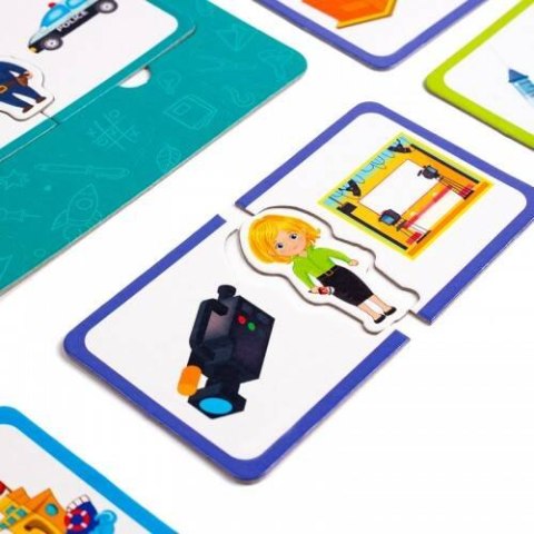 GRA EDUKACYJNA W ŚWIECIE ZAWODÓW GRA SKOJARZENIOWA PUZZLE ROTER KAFER GRA EDUKACYJNA W ŚWIECIE ZAWODÓW GRA SKOJARZENIOWA PUZZLE ROTER KAFER