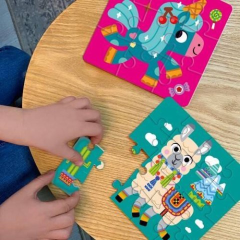 PIANKOWE PUZZLE 2W1 JEDNOROŻEC LAMA DLA NAJMŁODSZYCH UKŁADANKA ROTER KAFER PIANKOWE PUZZLE 2W1 JEDNOROŻEC LAMA DLA NAJMŁODSZYCH UKŁADANKA ROTER KAFER
