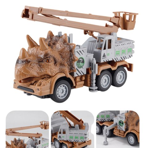 AUTO CIĘŻARÓWKA ZDALNIE STEROWANA DINOZAUR MUZYKA KOSZ STRAŻ NA PILOT RC AUTO CIĘŻARÓWKA ZDALNIE STEROWANA DINOZAUR MUZYKA KOSZ STRAŻ NA PILOT RC