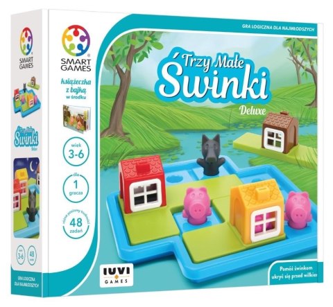 Smart Games Trzy Małe Świnki (PL) IUVI Games Smart Games Trzy Małe Świnki (PL) IUVI Games