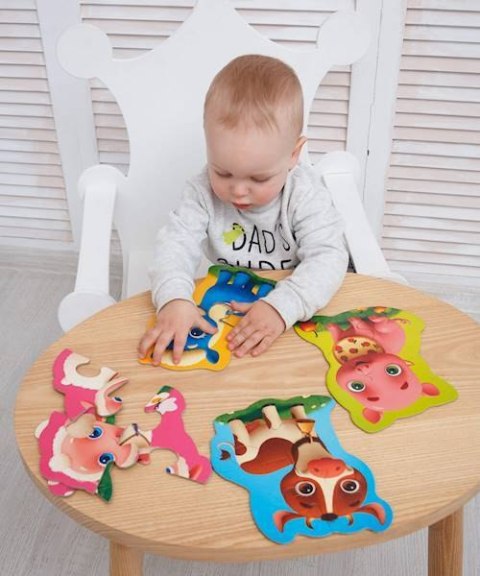 BABY PUZZLE ZESTAW MAXI FARMA ZWIERZĘTA NA FARMIE UKŁADANKA ROTER KAFER BABY PUZZLE ZESTAW MAXI FARMA ZWIERZĘTA NA FARMIE UKŁADANKA ROTER KAFER