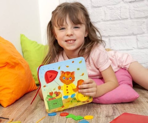 GRA EDUKACYJNA Z GUZIKAMI PORY ROKU KSZTAŁTY KOLORY PLANSZE ROTER KAFER GRA EDUKACYJNA Z GUZIKAMI PORY ROKU KSZTAŁTY KOLORY PLANSZE ROTER KAFER