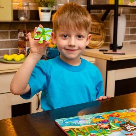 PIANKOWE PUZZLE A4 DINOZAURY WULKAN UKŁADANKA EDUKACYJNA ROTER KAFER PIANKOWE PUZZLE A4 DINOZAURY WULKAN UKŁADANKA EDUKACYJNA ROTER KAFER