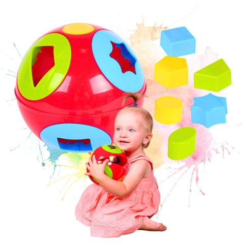 SORTER KULA KSZTAŁTY GEOMETRYCZNE FIGURY PIŁKA KLOCKI DO PIASKU KĄPIELI SORTER KULA KSZTAŁTY GEOMETRYCZNE FIGURY PIŁKA KLOCKI DO PIASKU KĄPIELI
