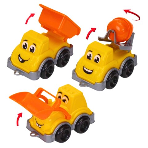 MINIATUROWE MINI POJAZDY BUDOWLANE WYWROTKA KOPARKA BETONIARKA MINIATUROWE MINI POJAZDY BUDOWLANE WYWROTKA KOPARKA BETONIARKA