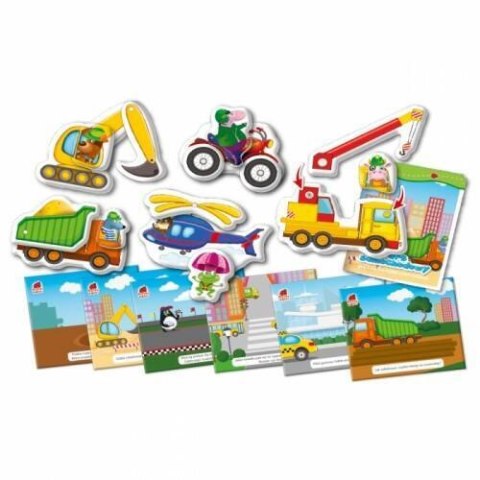 GRA EDUKACYJNA Z RUCHOMYMI ELEMENTAMI PARK SAMOCHODOWY ROTER KAFER GRA EDUKACYJNA Z RUCHOMYMI ELEMENTAMI PARK SAMOCHODOWY ROTER KAFER
