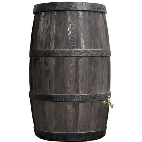 ZBIORNIK POJEMNIK NA WODĘ DESZCZÓWKĘ BECZKA BURGUND 500L UMBRA WOOD