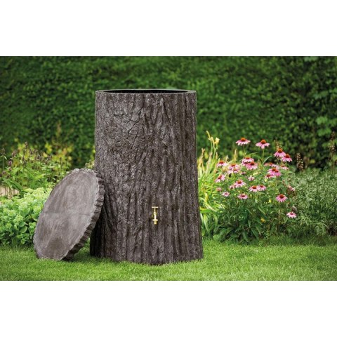 ZBIORNIK POJEMNIK NA WODĘ DESZCZÓWKĘ EVERGREEN 475L UMBRA WOOD