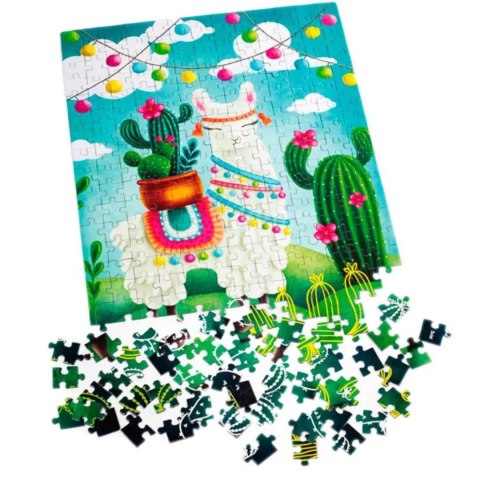 DT200-02 Puzzle Lama slicznotka DT200-02 Puzzle Lama slicznotka