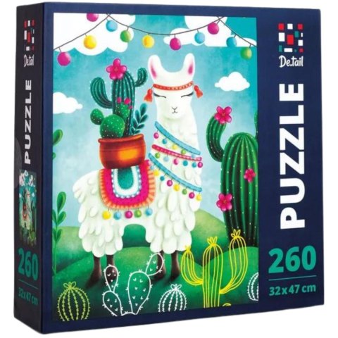 DT200-02 Puzzle Lama slicznotka DT200-02 Puzzle Lama slicznotka