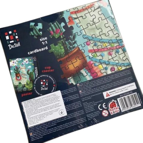DT200-02 Puzzle Lama slicznotka DT200-02 Puzzle Lama slicznotka