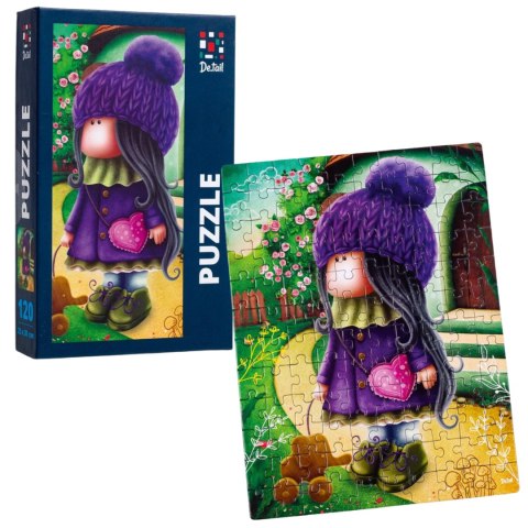 PUZZLE UROCZA LALKA ZE SŁONIKIEM ZESTAW UKŁADANKA 120 ELEMENTÓW ROTER KAFER PUZZLE UROCZA LALKA ZE SŁONIKIEM ZESTAW UKŁADANKA 120 ELEMENTÓW ROTER KAFER