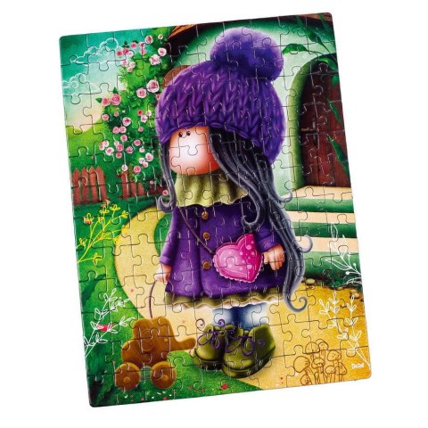 PUZZLE UROCZA LALKA ZE SŁONIKIEM ZESTAW UKŁADANKA 120 ELEMENTÓW ROTER KAFER PUZZLE UROCZA LALKA ZE SŁONIKIEM ZESTAW UKŁADANKA 120 ELEMENTÓW ROTER KAFER