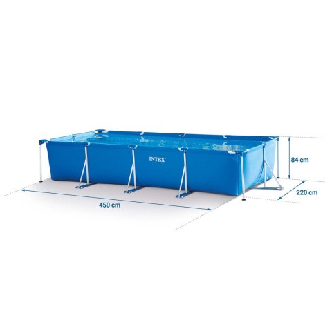 Basen ogrodowy stelażowy 450 x 220 x 84 cm 15w1 INTEX 28273 + maszynka do baniek GRATIS Basen ogrodowy stelażowy 450 x 220 x 84 cm 15w1 INTEX 28273 + maszynka do baniek GRATIS