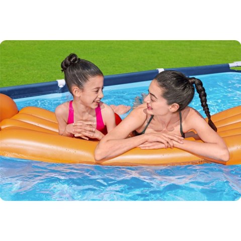 Basen ogrodowy stelażowy 400 x 211 x 81 cm 5w1 Bestway 56405N