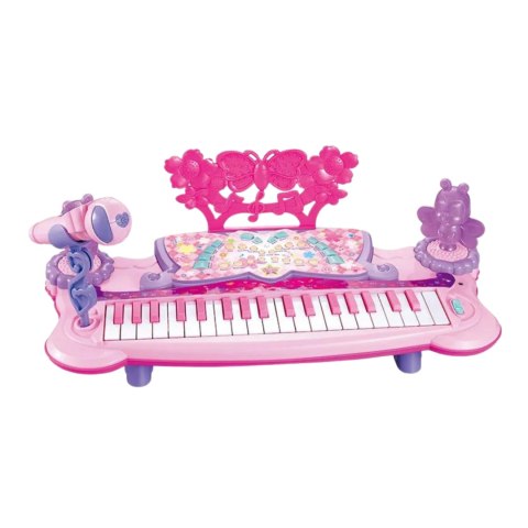 ELEKTRONICZNE PIANINO MIKROFON EFEKTY ŚWIETLNE ZESTAW FUNKCJA NAGRYWANIA ELEKTRONICZNE PIANINO MIKROFON EFEKTY ŚWIETLNE ZESTAW FUNKCJA NAGRYWANIA