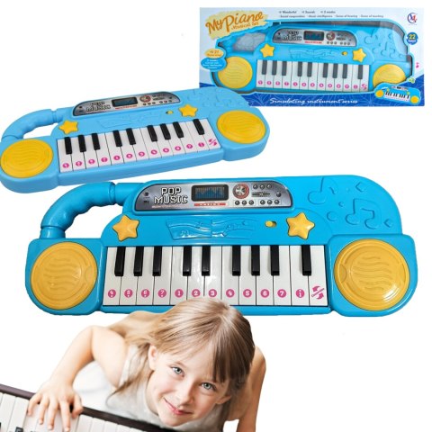 ELEKTRONICZNE PIANINO ORGANKI DLA DZIECI INSTRUMENT MUZYCZNY WGRANE UTWORY ELEKTRONICZNE PIANINO ORGANKI DLA DZIECI INSTRUMENT MUZYCZNY WGRANE UTWORY