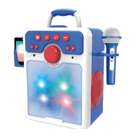 ZESTAW DO ŚPIEWANIA KARAOKE MIKROFON EFEKTY ŚWIETLNE WGRANE UTWORY USB ZESTAW DO ŚPIEWANIA KARAOKE MIKROFON EFEKTY ŚWIETLNE WGRANE UTWORY USB