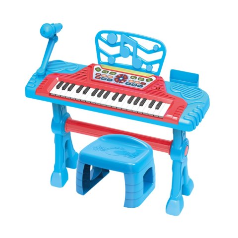 ELEKTRONICZNE PIANINO DUŻY ZESTAW MIKROFON KRZESEŁKO FORTEPIAN DLA DZIECI ELEKTRONICZNE PIANINO DUŻY ZESTAW MIKROFON KRZESEŁKO FORTEPIAN DLA DZIECI