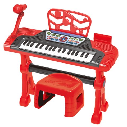 ELEKTRONICZNE PIANINO DUŻY ZESTAW MIKROFON KRZESEŁKO FORTEPIAN DLA DZIECI ELEKTRONICZNE PIANINO DUŻY ZESTAW MIKROFON KRZESEŁKO FORTEPIAN DLA DZIECI