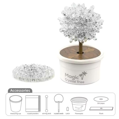 Crystal magic tree planting 4-color mix