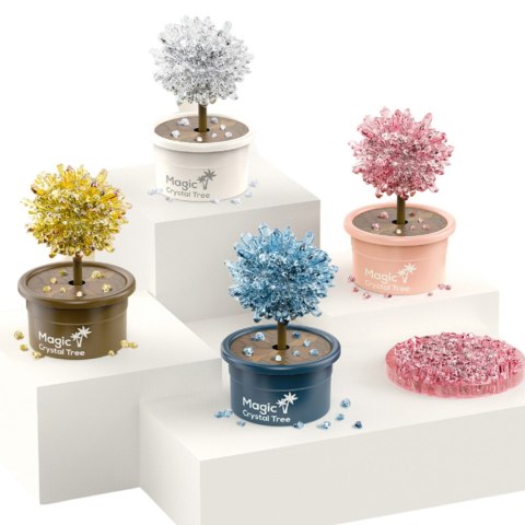 Crystal magic tree planting 4-color mix