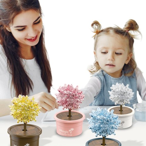 Crystal magic tree planting 4-color mix