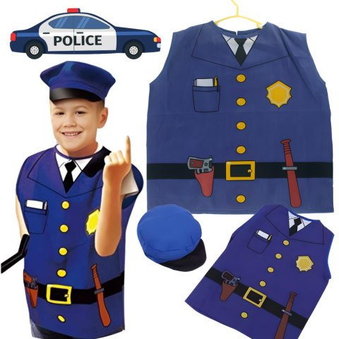 Police uniforms and hats. Police uniforms and hats.
