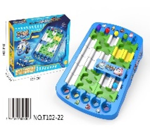 Gra Logiczna Tor Kulkowy Zestaw Układanka Edukacyjna Klocki Puzzle Kulki