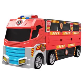 Sound and light ejection vehicle fire theme