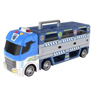 Sound and light ejection vehicle police theme