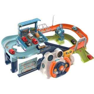 Urban steering wheel transportation rail car version