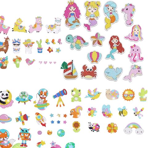 Diamond random stickers-full set