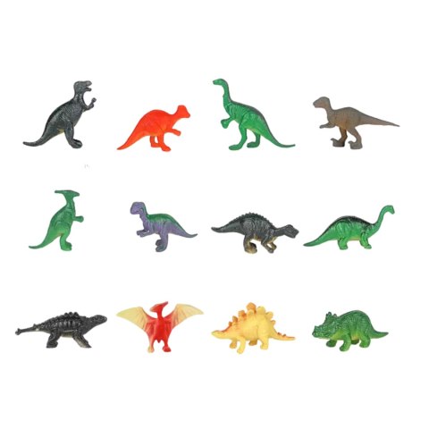 Giant dinosaur egg contains 12 dinosaurs, 12 cards and 3 tools