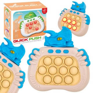 Gra Zręcznościowa Pop It Triceratops Konsola Efekty Świetlne Dźwiękowe