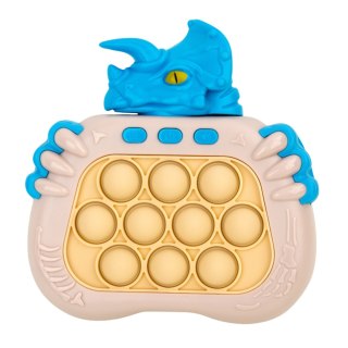 Gra Zręcznościowa Pop It Triceratops Konsola Efekty Świetlne Dźwiękowe