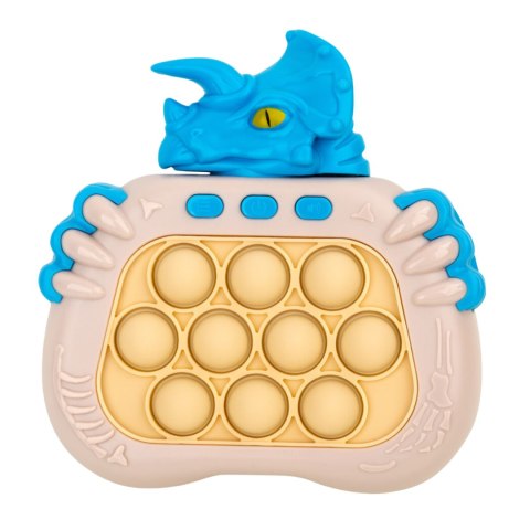 Gra Zręcznościowa Pop It Triceratops Konsola Efekty Świetlne Dźwiękowe