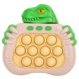 Gra Zręcznościowa Pop It Tyranozaur Rex Konsola Efekty Świetlne Dźwiękowe