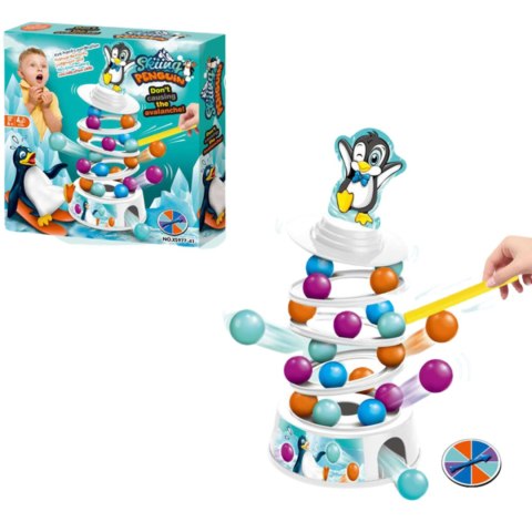 Penguin Ski Ball game