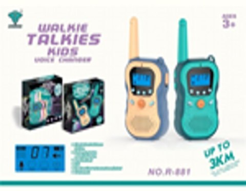 Walkie-Talkie Dla Dzieci Łatwy W Obsłudze Wielofunkcyjne Krótkofalówki