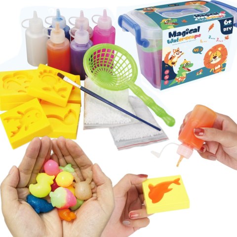 MASA PLASTYCZNA DLA DZIECI ŻEL DIY ZESTAW KREATYWNY AQUA GEL MASA PLASTYCZNA DLA DZIECI ŻEL DIY ZESTAW KREATYWNY AQUA GEL