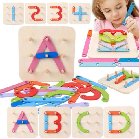 DREWNIANA UKŁADANKA MONTESSORI LOGICZNA PUZZLE GRA DREWNIANA UKŁADANKA MONTESSORI LOGICZNA PUZZLE GRA