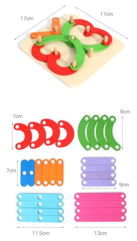 DREWNIANA UKŁADANKA MONTESSORI LOGICZNA PUZZLE GRA DREWNIANA UKŁADANKA MONTESSORI LOGICZNA PUZZLE GRA