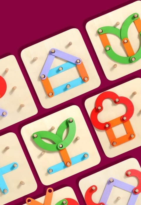 DREWNIANA UKŁADANKA MONTESSORI LOGICZNA PUZZLE GRA DREWNIANA UKŁADANKA MONTESSORI LOGICZNA PUZZLE GRA