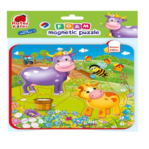 PIANKOWE PUZZLE MAGNETYCZNE ZWIERZĘTA NA FARMIE GRA EDUKACYJNA ROTER KAFER PIANKOWE PUZZLE MAGNETYCZNE ZWIERZĘTA NA FARMIE GRA EDUKACYJNA ROTER KAFER